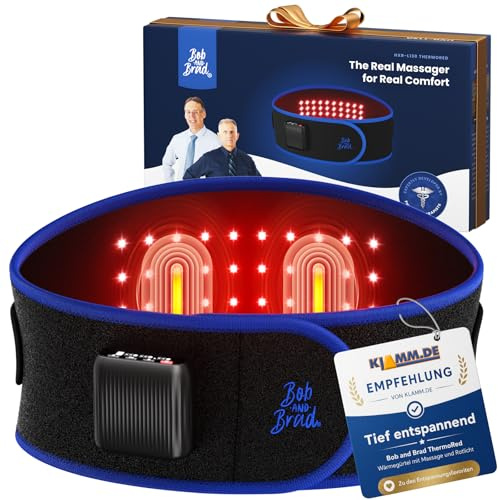 BOB AND BRAD ThermoRed Red Light Belt Heating Pad for Back