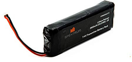 7.4 V 2600 mAh 2S LiPo-Sender Akku: DX18
