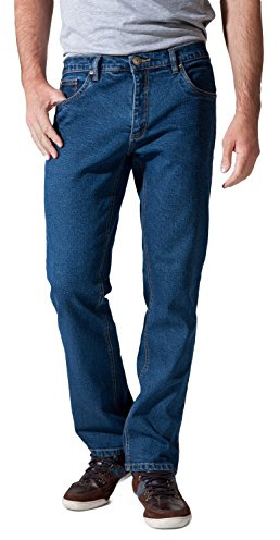 ROUNDER Herren Jeans Hose Falco *Blue Stone* Black* Blue Black (38/32, Blue Stone)