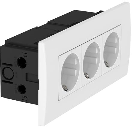Obo-Bettermann Steckdoseneinheit Modul 45 sderw d0rw3 84 x 185 x 59 mm