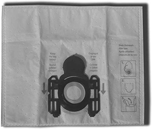 Pack de 10 bolsas y 1 filtro para aspiradora AEG Gr 28S, Vampyr CE 2100, 2200, 2300, 2400 W, CE pw24tre +