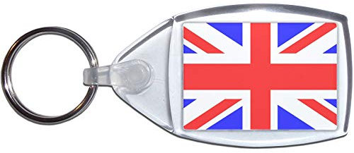 Union Jack UK Flag - Grand porte-clés en plastique