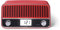 Sunstech RPRBT3500RD - Radio de sobremesa, con diseño retro (AM/FM, PLL, Bluetooth, altavoz, Aux-In, 6 W RMS) color rojo