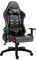 Cherry Tree Furniture VIRIBUS X1 Office Gaming Chair with 12-Colour LED Light (Grey & Black)