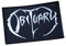 Martyna's Trading Official - Obituary (Death Metal) Stickerei - Rechteckig - 1 Stück - Schwarz - Mittel - Musik - Gotisch - Aufbügeln - Baumwolle - Bügelflicken