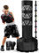 RDX Enfants Sac de Frappe sur Pied avec Entraînement Gants pour Muay Thai, Kickboxing, Arts Martiaux y MMA, 4ft Junior Lourd Devoir Autoportant Sac de Boxe pour Fitness y Taekwondo Training