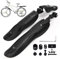 XCOZU Fahrrad Schutzblech Set, 3-Teil Universal Verdicken Fahrrad Schutzbleche Mountainbike Vorne & Hinten, Verstellbarer Fahrrad Kotflügel Set für MTB Rennrad, Fahrradschutzblech Spritzschutz