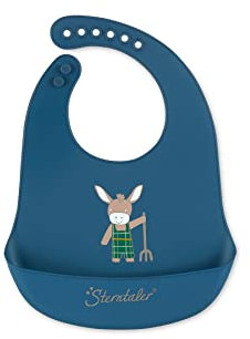 Sterntaler Silikon Lätzchen Emmilius blau