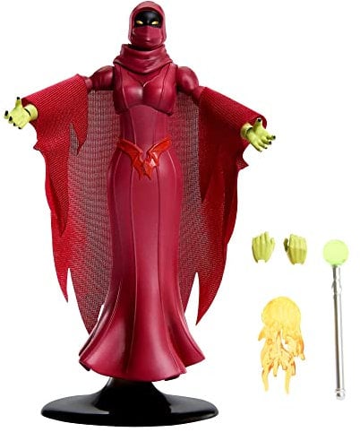 MASTERS OF THE UNIVERSE Masterverse Shadow Weaver - Actionfigur 18 cm, 30 Bewegungspunkte und detailgetreue Zubehörteile, für Sammler und Fans ab 6 Jahren, HLB44