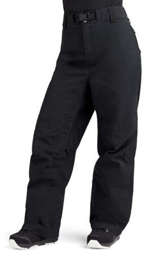 Dakine A-1 Insulated Canvas Winter Snowboard Pants, Black, Medium