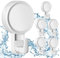 GlobaLink Ganci a ventosa - 6 Pezzi Gancio a Ventosa Antitraccia Porta Asciugamani a Ventosa, Ganci in Plastica Riutilizzabili Senza Forare per Pareti Lisce di Cucina, Bagno e Toilette-5KG
