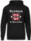 UGLYSHIRT Leverkusen Macht am Rhein Herren Kapuzenpullover | Sport Leverkusen Meister Hoodie Leverkusen Pullover Trikot Fanartikel Fussball Stadt Skyline | Schwarz (L)
