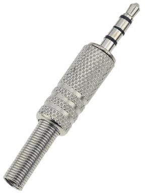 1pc Ersatz 3,5mm 4 Pole Stecker Reparatur Kopfhörer A-dio Jack Stecker Stecker Löten Fit Compatible Die Meisten Kopfhörer Jack