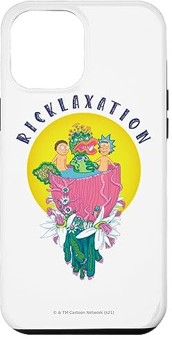 iPhone 13 Pro Max Rick and Morty Ricklaxation Case