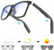 AIRMARS SG8 Smart Glasses for Men and Women, Bluetooth Sunglasses with Speaker and Microphone, Photochromic, Blue Light Filter & Polarized Lens, UV Protection, Bluetooth 5.4 Support Voice Assistant