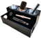 Organizer per strumenti per capelli, portaoggetti per spazzole per capelli da bagno, scatola portaoggetti multifunzionale per spazzole per capelli in acrilico per bagno, toeletta, cucina