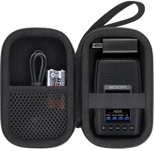 co2CREA Dur Étui de Voyage Rigide Housse Cas Coque pour Zoom H2essential//Zoom H2n Handy Recorder (boîte Seule)