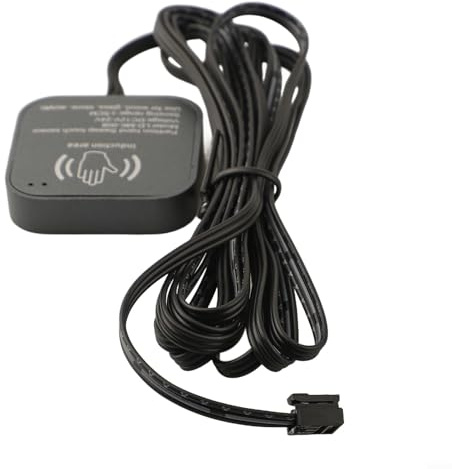 Induction Switch, Motion Sensor Switch for LED Light Lamp, Low Voltage 12V/24V Square Partition Touch Hand Scan Centralized Control Induction Switch