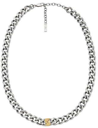 EMPORIO ARMANI Herren Mehrfarbig Edelstahl Halskette, EGS3187040