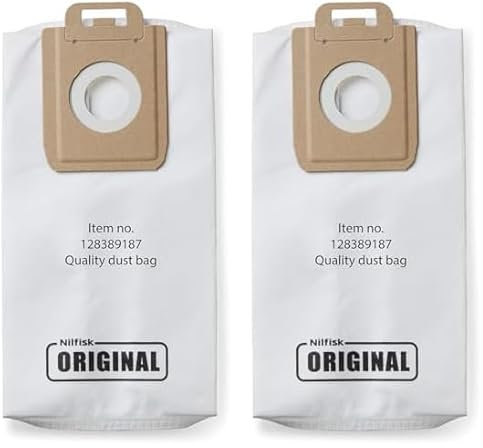Nilfisk 4 Bolsas Aspiradoras Original + Pre-filtro - Accesorio para Aspiradoras Select (128389187) (Paquete de 2)