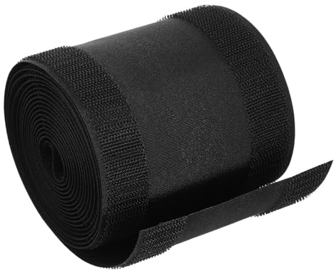 Floor Cable Protector Carpet Cord Cover with Hook and Loop Strap Tape Nylon Polyester Cable Management for Office and Home Use