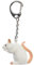 Miniblings Ratte Maus Schlüsselanhänger - Handmade Modeschmuck I Anhänger Schlüsselring Schlüsselband Keyring - Ratte Maus