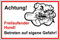 Melis-Folienwerkstatt Hundeschild Schild Vorsicht Hund 30x20cm Freilaufender Hund Betreten auf eigene Gefahr Bulldogge– S17j