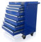 US PRO BLUE TOOLS AFFORDABLE STEEL CHEST TOOL BOX ROLLER CABINET 7 DRAWERS