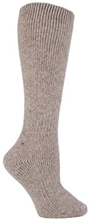 HEAT HOLDERS - Ladies Extra Long Thick Winter 2.7 TOG Coloured Knee High Thermal Wool Rich Socks