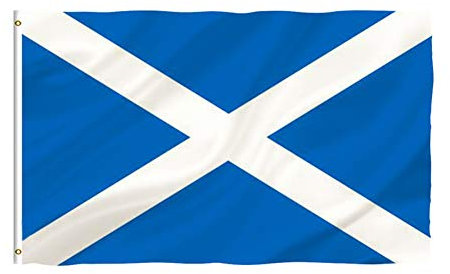 Große Flagge Große Schottland-Flagge Banner Polyester Printed Schottland-Staatsflagge Mit Messingösen 90x150cm