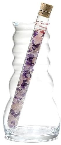 Edelsteinwasser-Stab Vitalmischung - 24 cm Edelsteinstab Edelsteinwasserstäbe | 100% Natur Wassersteine zur Wasseraufbereitung | Energiearbeit | Mineralien | Dekosteine I