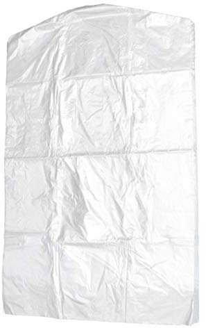 TOPBATHY 50 Stück Einweg-Kleidbeutel Staubbeutel transparent Staubbeutel (60 x 100 cm)