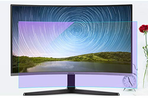 Anti-Blaulicht-Blendschutz-Displayschutzfilter für 29-Zoll-Gaming-Monitor Ultrawide 21: 9-Desktop-Monitor gebogen, Entlastung der Augen, damit Sie besser schlafen können