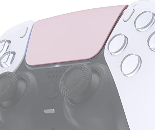 eXtremeRate Ersatz Touchpad Shell für ps5 Controller BDM-010/020/030/040/050, Custom Trackpad Knopf Touchpad-Halter Touch Pad Cover Ersatzteil für ps5 Controller-Pink