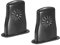 PATIKIL 2Pack Akustikgitarre Befeuchter Gitarre Instrument Sound Loch Befeuchter mit Box Schwarz