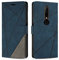 SONWO Cover per Nokia 6.1 Custodia, Flip Caso in PU Pelle Case Cover Premium Portafoglio Custodia per Nokia 6.1, Supporto Stand, Slot per Schede, Blu