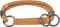 TRIXIE Zug-Stopp Hundehalsband BE NORDIC aus Leder XL braun – bequemes Hundehalsband für sehr große Hunde mit Zugbegrenzung - robust & elegant – 17161