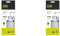 EKO Size F-1 Bin Liners For Dual Compartment Kitchen Bins - 18-28 Litre Capacity - Extra Strong Bags with Drawstring Tie Handles - 20 Bags, White (Pack of 2)