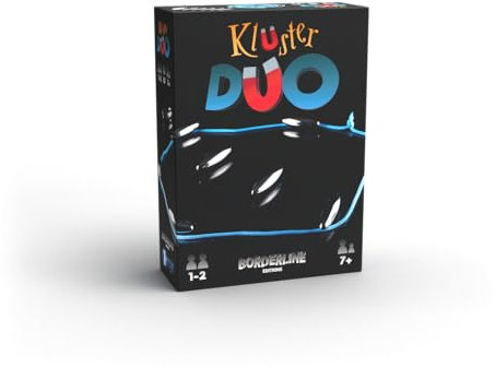 Borderline Editions 10043944 Kluster Duo Game, Multicoloured (English Language Not Guaranteed)