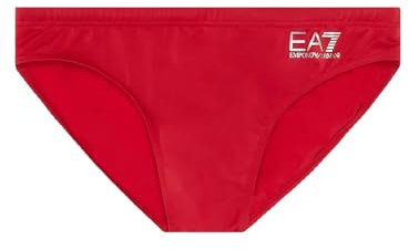 Emporio Armani EA7 Costume da Bagno Slip con Logo ASV (Rosso) 52