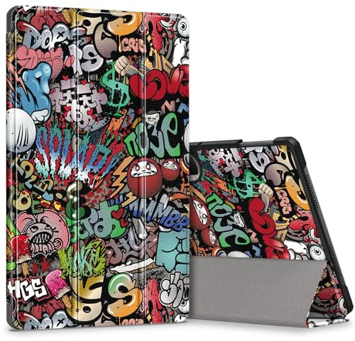 HEISHAYU Custodia Cover per Honor Pad 9 12.1 Pollici tablet 2024,Z-Graffiti