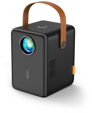 【Elektrischer Fokus】 Beamer 5G WiFi Bluetooth FunFlix G1 Mini Beamer 1080P Full HD 13000 Lumen Heimkino Video Beamer 300-Zoll Intelligenter Zoom Kompatibel mit Smartphone/Laptop/Fire Stick/PS5