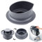 LPZMPZ Gobelet doseur compatible avec les robots de cuisine Vorwerk Thermomix TM5 et TM6, accessoires Thermomix de 100 ml, couvercle Thermomix avec échelle de 100 ml et 50 ml pour verre doseur