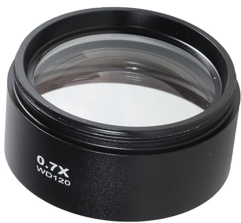 0.5/0.7 Microscope Camera Lens Aluminium Alloy Barlow Objective Lens Industrial Microscope Barlow Glass Lens