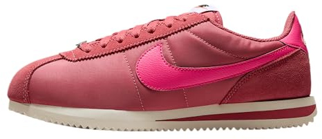 Nike DZ2795-604 Cortez Textile Damen Adobe/Hyper PINK-Alabaster-Safety ORANGE EU 38