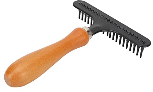 Mattskrapa, Mattkam Rake Mattborste Handhållen Mattskrapa Rengöring Grooming Rostfritt Stål Hårfrisör Matt Rake för Skönhetssalong