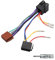 RUIZHI Adaptateur Autoradio Set, Universal Radioadapter, Adaptateur Antenne Autoradio Din Iso Klemme 15 + 30 Steckbar Verlängerung Radio Adapter Stecker (type2)