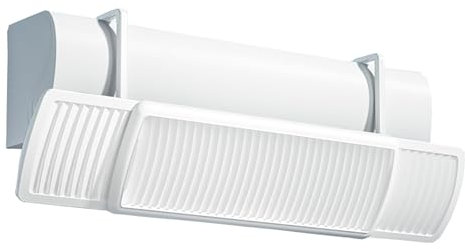 Ajustable Deflector de Viento de Aire Acondicionado, Deflector de Aire Acondicionado de Pared, Sin Instalación