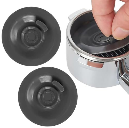 2 Pcs Sage Cleaning Tablets Silicone, Sage Coffee Machine Accessories for Espresso Machines, 54mm Universal Silicone Coffee Machine Handle Cleaning Pad for Espresso Machines
