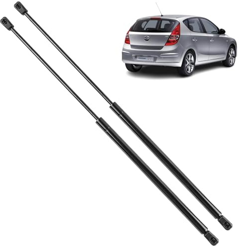 2 amortiguadores maletero compatibles para Hyundai i30 (3 y 5 puertas) (2006-2012) muelle neumático maletero. 817712R000, 817812R000, 817702L000